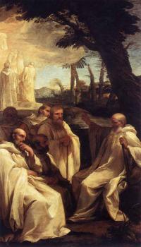 安德烈 薩基 The Vision Of St Romuald 安德烈 薩基 The Vision Of St Romuald